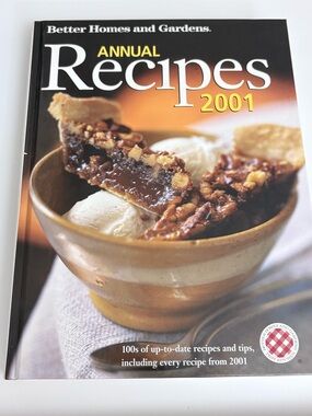 Better Homes Gardens Annual Recipes 2001 Hardcover First